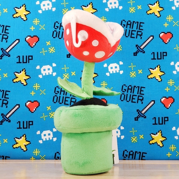 All Star Collection PIRANHA PLANT 9" #27 Nintendo Gaming Plush Rare/HTF NWT - Picture 2 of 11
